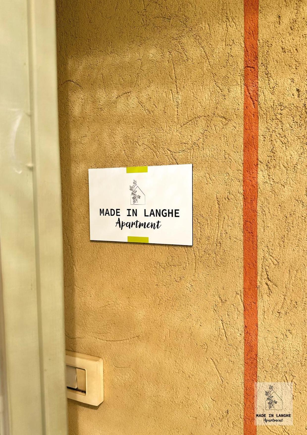 Made In Langhe Apartment Ла Морра Экстерьер фото